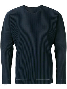 свитер с ребристой фактурой Homme Plissé Issey Miyake