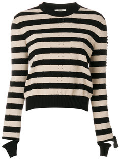 striped knitted top Fendi