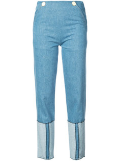 джинсы прямого кроя Vionnet