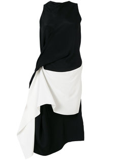 двухцветное платье  Roland Mouret