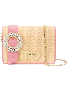 декорированная сумка на плечо  Miu Miu