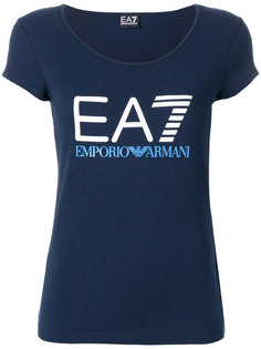 футболка с логотипом  Ea7 Emporio Armani