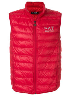 padded logo gilet Ea7 Emporio Armani