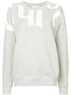 intarsia logo sweater Chloé