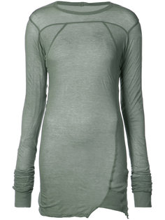 длинная футболка Plinth Rick Owens