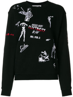 толстовка с вышитыми деталями McQ Alexander McQueen