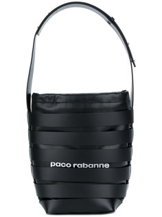 сумка-"ведро" с логотипом Paco Rabanne