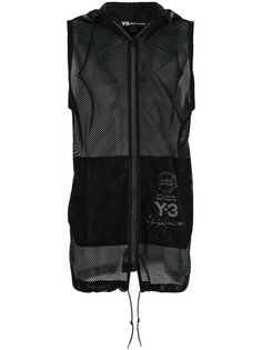 sleeveless mesh hoodie Y-3