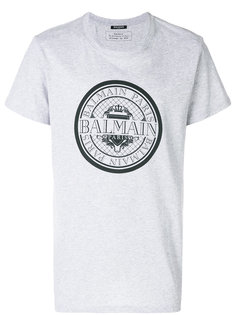 футболка с логотипом Balmain