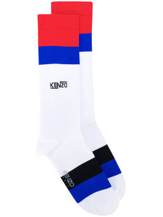 striped long socks Kenzo