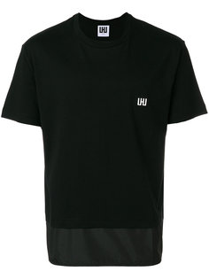 футболка с контрастным логотипом Les Hommes Urban