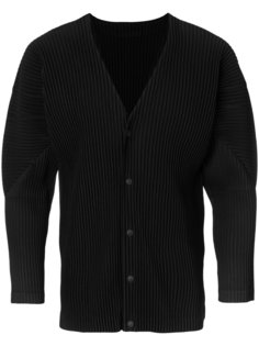 кардиган в рубчик  Homme Plissé Issey Miyake
