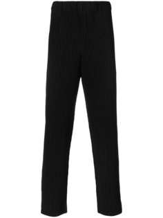 брюки в рубчик  Homme Plissé Issey Miyake