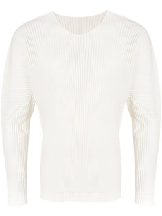 джемпер в рубчик Homme Plissé Issey Miyake