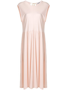 присборенное платье шифт Jil Sander