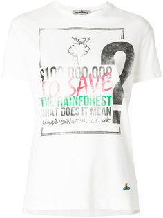 футболка с принтом  Vivienne Westwood