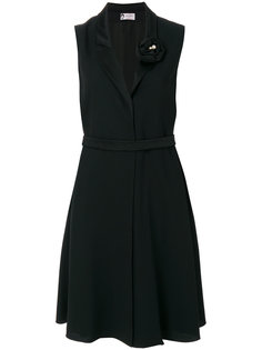приталенное платье с V-образным вырезом Lanvin