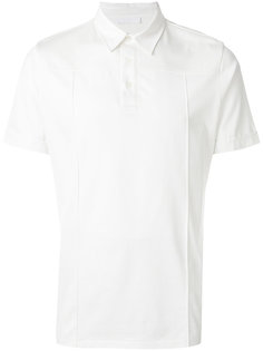рубашка-поло с окантованными швами спереди Prada