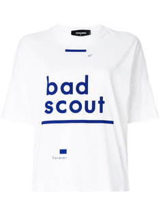 футболка с укороченными рукавами Bad Scout Dsquared2