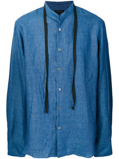 mandarin collar shirt Ann Demeulemeester Grise