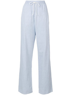 спортивные прямые брюки Mm6 Maison Margiela