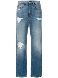 distressed cropped jeans Rag &amp; Bone /Jean