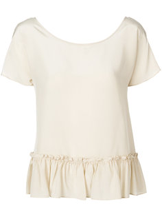 flared frill-trim blouse Twin-Set