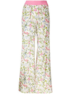 floral flared trousers Twin-Set