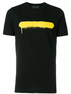 contrast panel T-shirt Diesel Black Gold