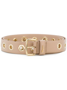 ремень с люверсами Salvatore Ferragamo