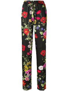 loose fit floral trousers Blugirl