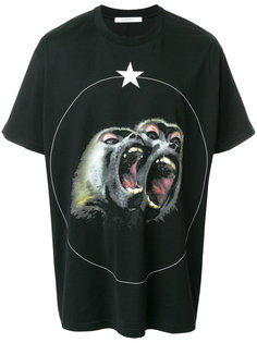 футболка с принтом Columbian-fit Monkey Brothers Givenchy