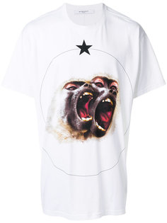 футболка с принтом Columbian-fit Monkey Brothers Givenchy