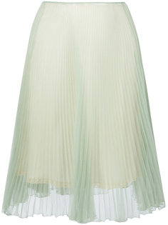 плиссированная юбка Prada