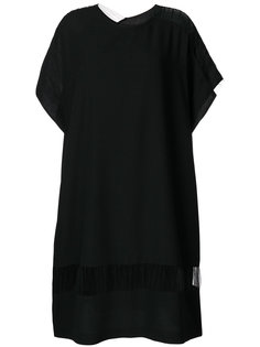 платье шифт с полупрозрачными вставками  Maison Margiela