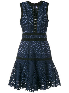 короткое платье с вышитым дизайном Just Cavalli