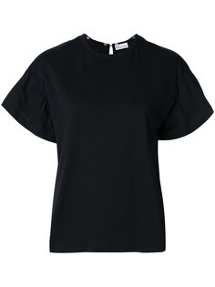 блузка с декорированным воротником Red Valentino