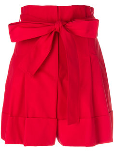 high-waisted tie shorts Alexander McQueen