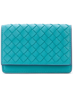 текстурный кошелек с плетеным дизайном Bottega Veneta