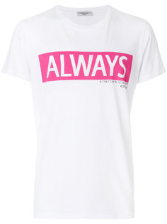 футболка с принтом Always Valentino