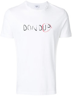 logo print T-shirt Dondup