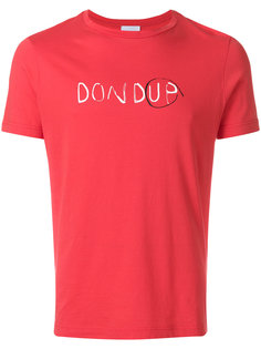 logo print T-shirt  Dondup
