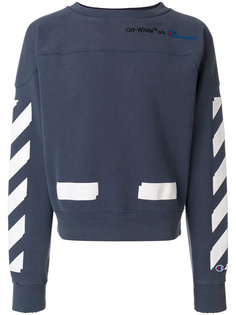 толстовка Off White x Champion Off-White