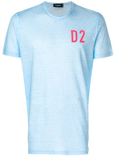 футболка с принтом-логотипом D2 Dsquared2