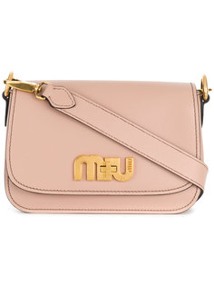 сумка-сэтчел с логотипом  Miu Miu