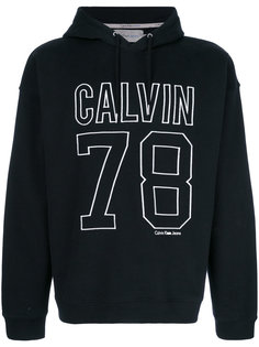 толстовка с вышитым логотипом  Calvin Klein Jeans