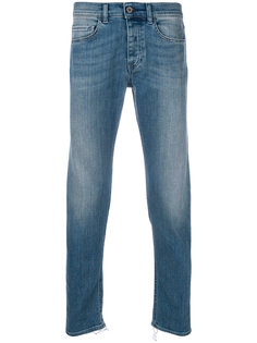 faded slim-fit jeans Pence
