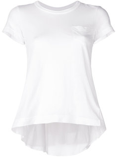 inverted pleat T-shirt Sacai