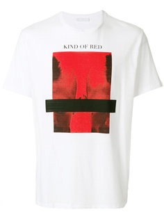 футболка с принтом Kind of Red Neil Barrett