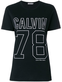 спортивная футболка с логотипом Calvin Klein Jeans